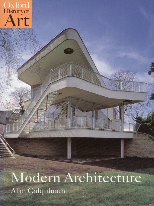 Title details for Modern Architecture by Alan Colquhoun - Available